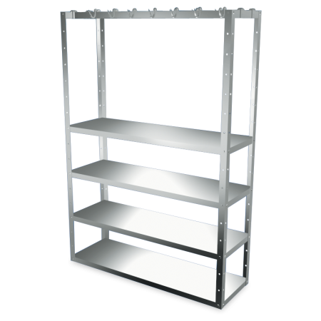 Kit de una pletina para estanteria 1000x400 mm.