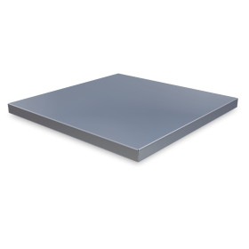 Estante liso para Imagine de 530x530x20 mm.
