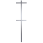 Columna perforada p/pletina central 40x40x2000 mm.