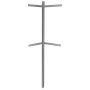 Columna perforada p/pletina esquina 40x40x2000 mm.