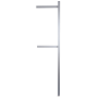 Columna perforada p/pletina terminal 40x40x2000 mm.