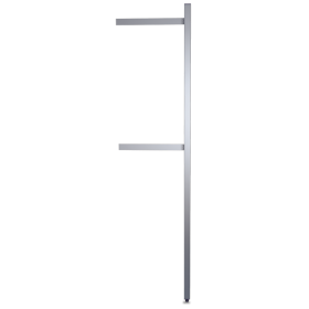 Columna perforada p/pletina terminal 40x40x2000 mm.