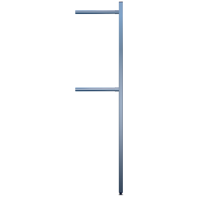 Columna para tubo terminal 40x40x2000 mm.