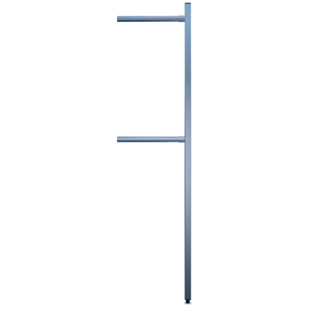 Columna para tubo terminal 40x40x2000 mm.