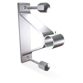 Soporte puente c/trasera para tubo 200x145x30 mm.