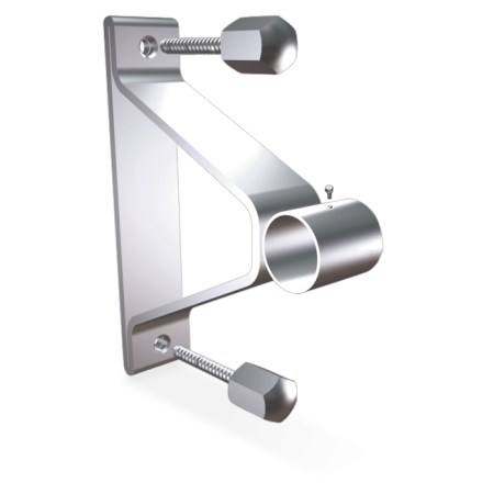 Soporte puente c/trasera para tubo 290x249x38 mm.