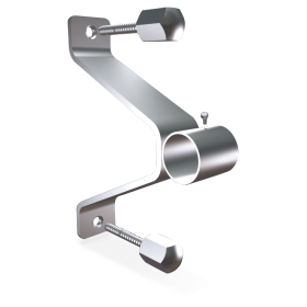 Soporte puente s/trasera para tubo 200x144x38 mm.
