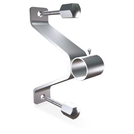 Soporte puente s/trasera para tubo 290x240x30 mm.