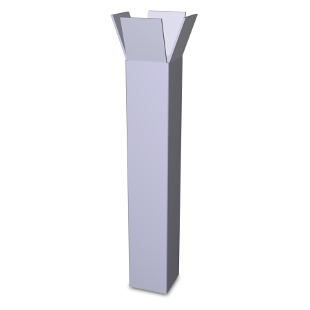 Garra galvanizada para tirantes 500 mm.