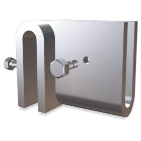 U en forma de T 50x40x50 mm.