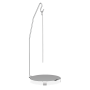 Soporte para pincho moruno 210x270x540 mm.