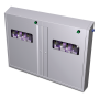 Armario esterilizador de ozono de 996x120x722 mm.