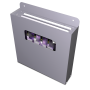 Esterilizador de cuchillos mediante ozono para adosar 380x90x420 mm.