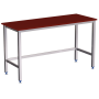 Mesa central encimera fb.roja s/ent.1500x700x870