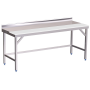 Mesa prepar.mural fb.blanca s/ent.1500x700x850 mm.