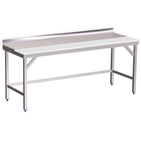 Mesa prepar.mural fb.blanca s/ent.2000x800x850 mm.