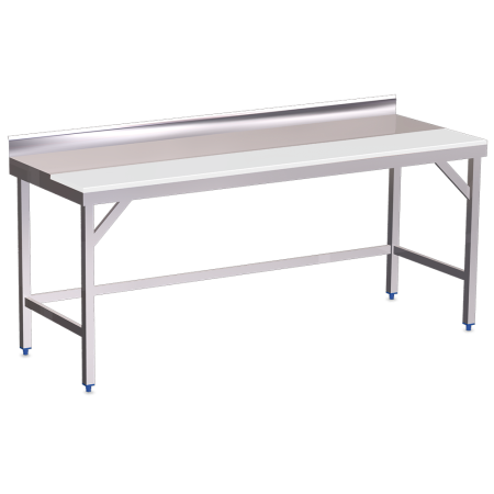 Mesa prepar.mural fb.blanca s/ent.2000x800x850 mm.