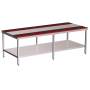 Mesa despiece fb.roja c/entrep.2000x1050x850 mm.