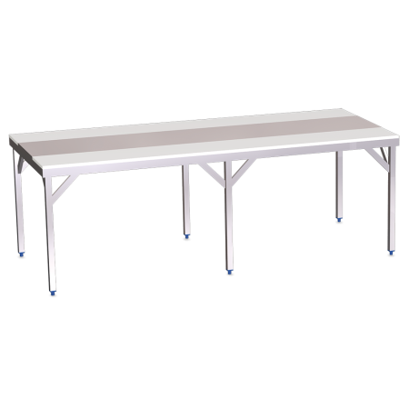 Mesa despiece fb.blanca s/entrep.1500x1050x850 mm.