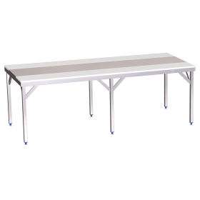 Mesa despiece fb.blanca s/entrep.1500x1300x850 mm.