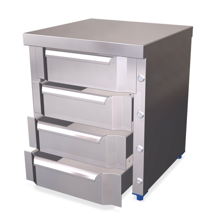 Box modular cuatro cajones 439x430x528 mm.