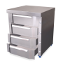 Box modular cuatro cajones 439x430x528 mm.