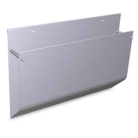 Dispensador mural de papel alimentario Dimensiones: 500x85x342 mm.