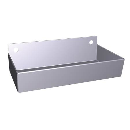 Cenicero mural de exteriores 207x114x60 mm. NF
