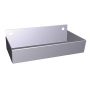 Cenicero mural de exteriores 207x114x60 mm. NF