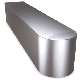 Soporte redondo para cafeteras 450x80x80 mm.