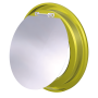 Conjunto de aro y trampilla color amarillo para contenedor