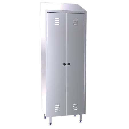 Armario de limpieza de 680x480x2010 mm.