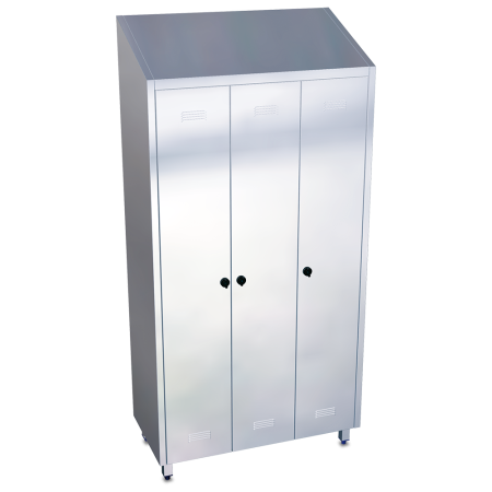 Armario desinfectador de utillaje y calzado mediante ozono 985x480x2010 mm.