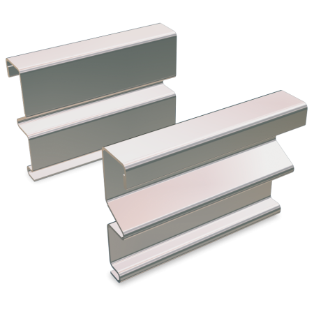Pareja de asas universal para cubeta Gastronorm Dimensiones de una unidad: 120x87x25 mm.