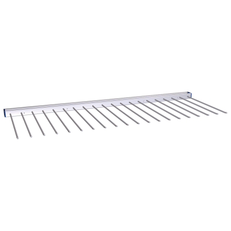 Soporte para colgar copas/tazas en varilla de 973x386x30 mm.