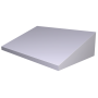 Tejado inoxidable para puerta exterior