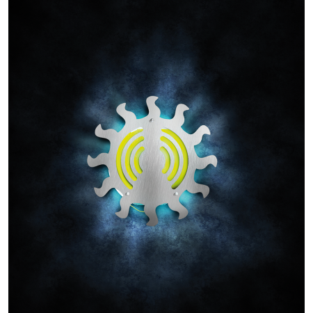 Exterminador de insectos serie BC modelo "Sol" / 20 w. inoxidable Dimensiones: 350x84x350 mm.