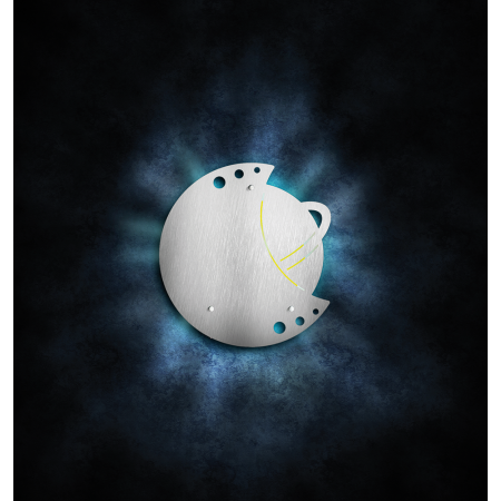 Exterminador de insectos serie BC modelo "Luna" / 20 w. inoxidable Dimensiones: 350x84x350 mm.