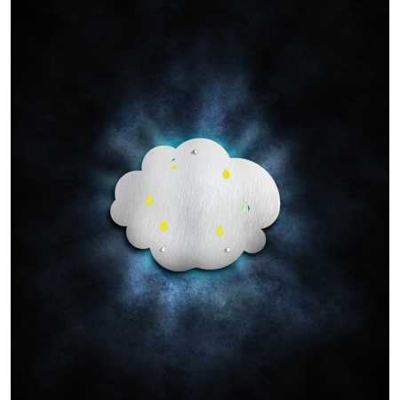 Exterminador de insectos serie BC modelo "Nube" / 20 w. inoxidable Dimensiones: 343x84x269 mm.
