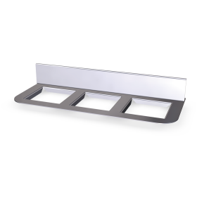 Adaptador de cestillos cuberteros para carro de servicio