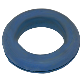 Pasacable de goma azul ø36x2,5 mm.