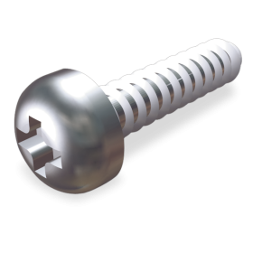 Tornillo rosca chapa 22x5,5 mm. DIN 7981 A2 (x100)