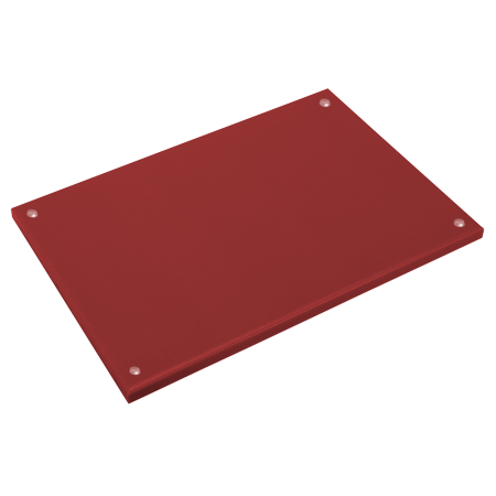 Fibra estándar roja 500x400x15 mm. Con tacos.
