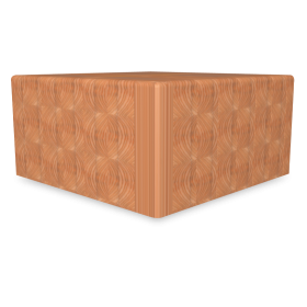 Repuesto de maza madera de abedul 600x400x250 mm.
