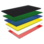 Fibra por plancha estándar negra 2020x1020x40 mm.