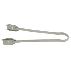 Pinza inox de servir 245x45x32 mm.