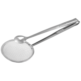 Pinza inox para frituras 340x117x15 mm.