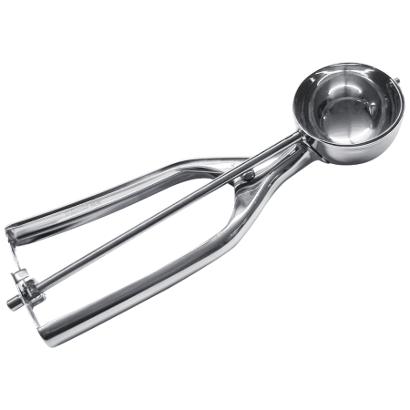 Cuchara porcionadora para helados inox 228x118x33 mm.