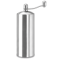 Pimentero inoxidable ø50x150 mm.