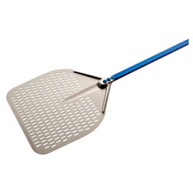 Pala cuadrada de aluminio para horno 330x330x1840 mm.